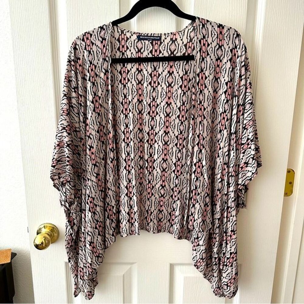Brandy Melville Southwestern print kimono top
